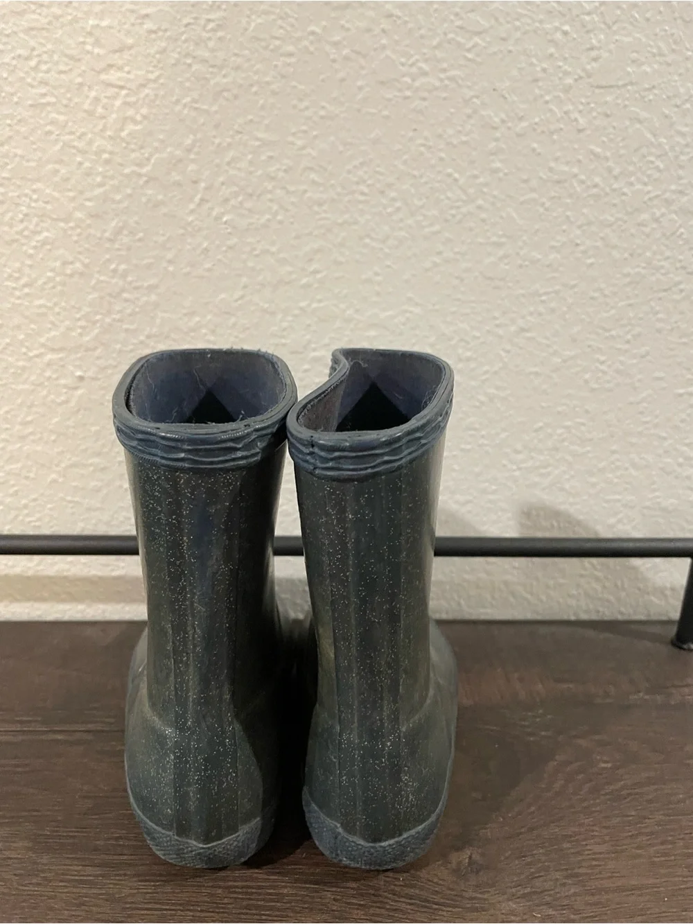 Baby/Toddler Hunter Glitter Rain Boots